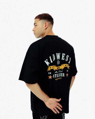 KW MONTE CARLO T-SHIRT - BLACK