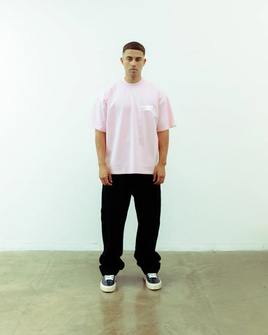 STUDIO DEPT. T-SHIRT - WASHED PINK