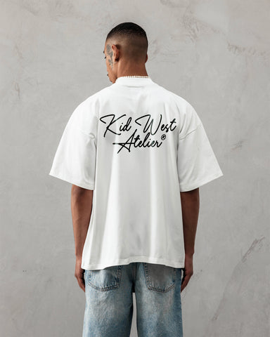 SIGNATURE T-SHIRT - IVORY WHITE