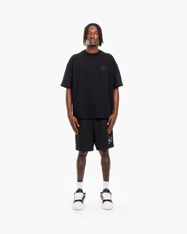 BASICS T-SHIRT -  BLACK KID FROM THE WEST