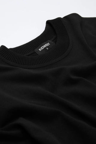 BASICS T-SHIRT -  BLACK KID FROM THE WEST