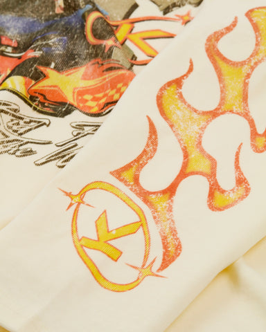 CHAMPIONS LONG SLEEVE - VINTAGE WHITE KID FROM THE WEST