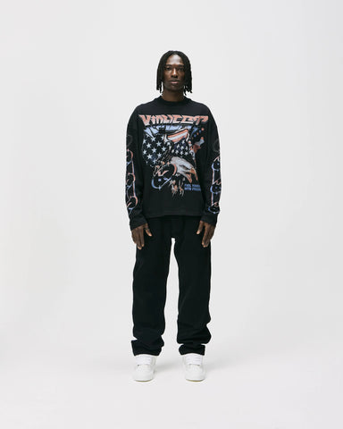 FUEL YOURSELF LONG SLEEVE - BLACK KID FROM THE WEST