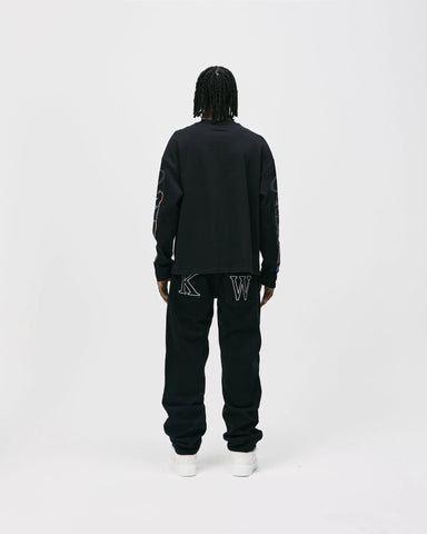 FUEL YOURSELF LONG SLEEVE - BLACK KID FROM THE WEST