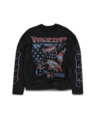 FUEL YOURSELF LONG SLEEVE - BLACK KID FROM THE WEST
