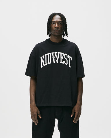 COLLEGE STAR T-SHIRT - BLACK