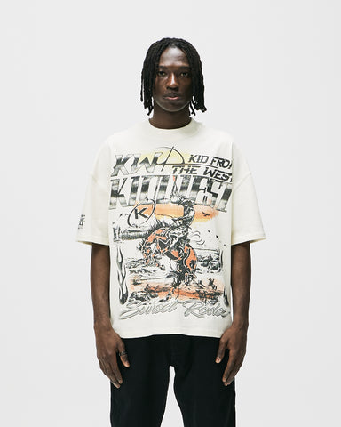 SUNSET RODEO T-SHIRT - VINTAGE WHITE