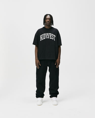 COLLEGE STAR T-SHIRT - BLACK