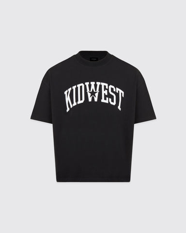 COLLEGE STAR T-SHIRT - BLACK