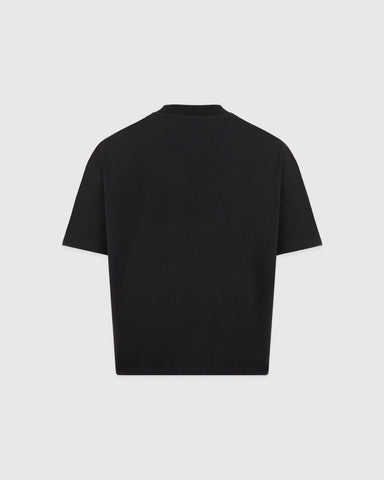 COLLEGE STAR T-SHIRT - BLACK