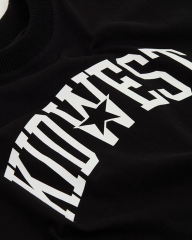 COLLEGE STAR T-SHIRT - BLACK