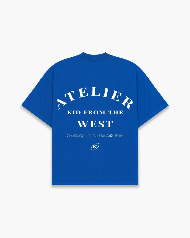 ATELIER T - SHIRT - COBALT BLUE - KIDWESTClothing