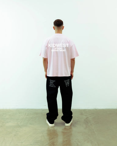 STUDIO DEPT. T-SHIRT - WASHED PINK