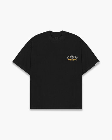 KW MONTE CARLO T - SHIRT - BLACK - KIDWESTClothing