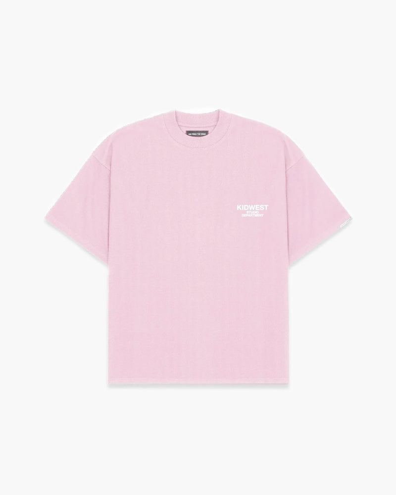 KW STUDIO DEPT. T - SHIRT - WASHED PINK - KIDWESTClothing