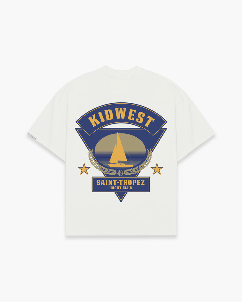 KW YACHT T - SHIRT - IVORY WHITE - KIDWESTClothing