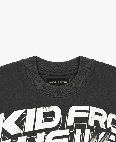 LAWLESS T - SHIRT - VINTAGE BLACK - KIDWESTClothing