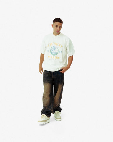 MALIBU T - SHIRT - IVORY WHITE - KIDWESTClothing