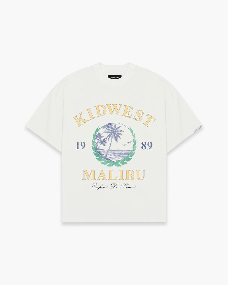 MALIBU T - SHIRT - IVORY WHITE - KIDWESTClothing