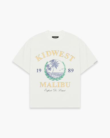 MALIBU T - SHIRT - IVORY WHITE - KIDWESTClothing