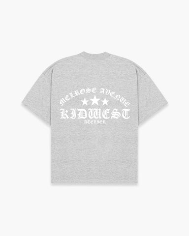 MELROSE ATELIER T - SHIRT - GREY MELANGE - KIDWESTClothing