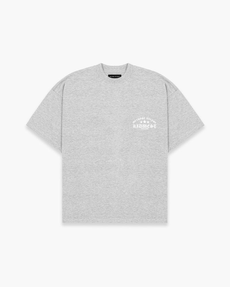 MELROSE ATELIER T - SHIRT - GREY MELANGE - KIDWESTClothing