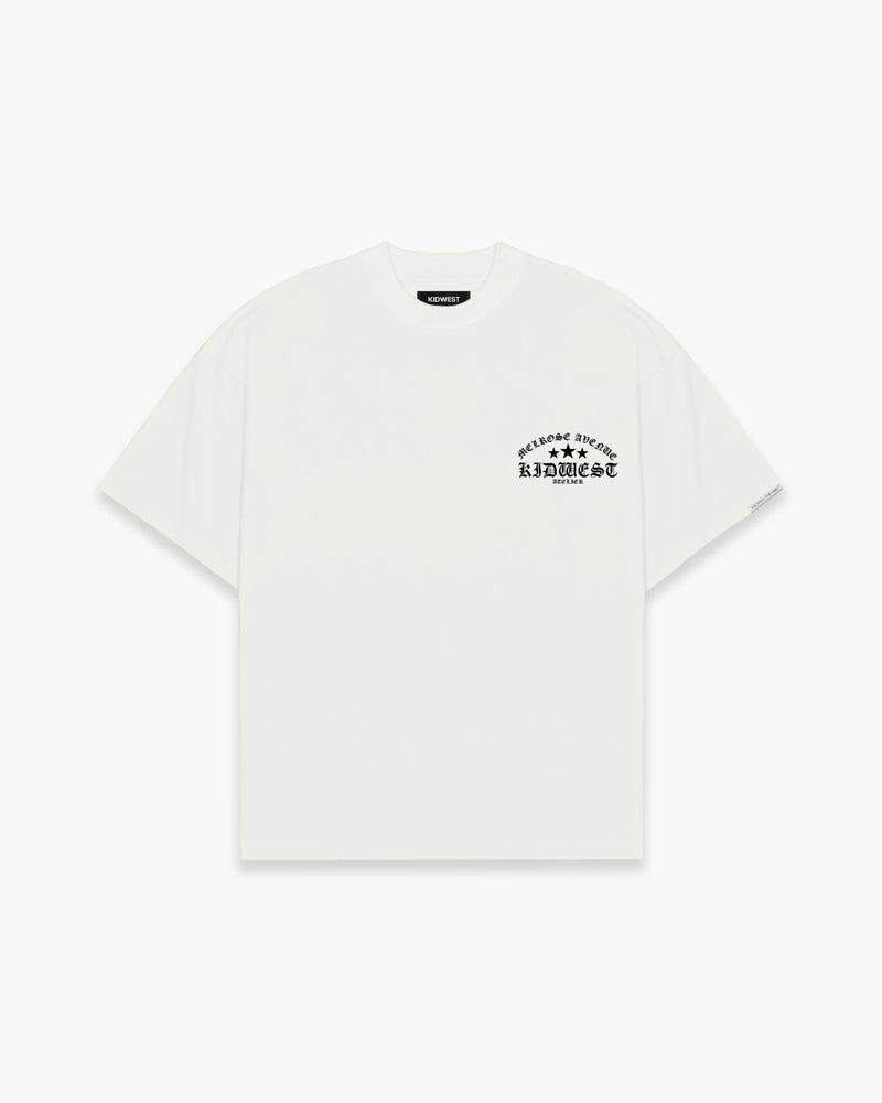 MELROSE ATELIER T - SHIRT - IVORY WHITE - KIDWESTClothing