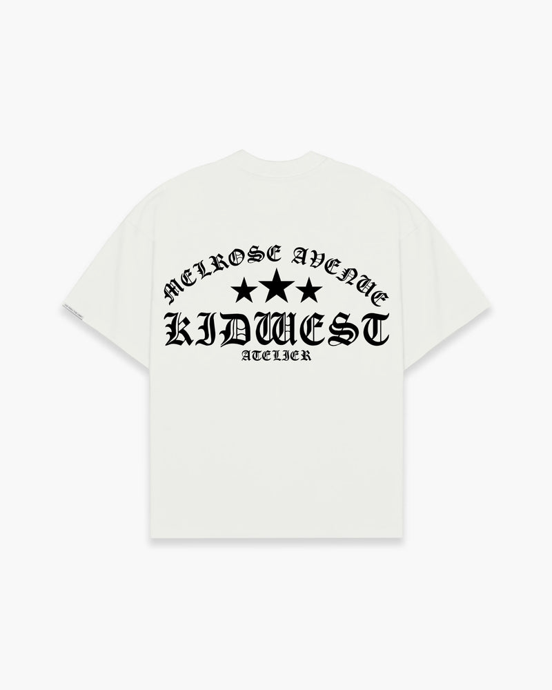 MELROSE ATELIER T - SHIRT - IVORY WHITE - KIDWESTClothing