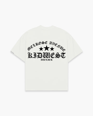 MELROSE ATELIER T - SHIRT - IVORY WHITE - KIDWESTClothing