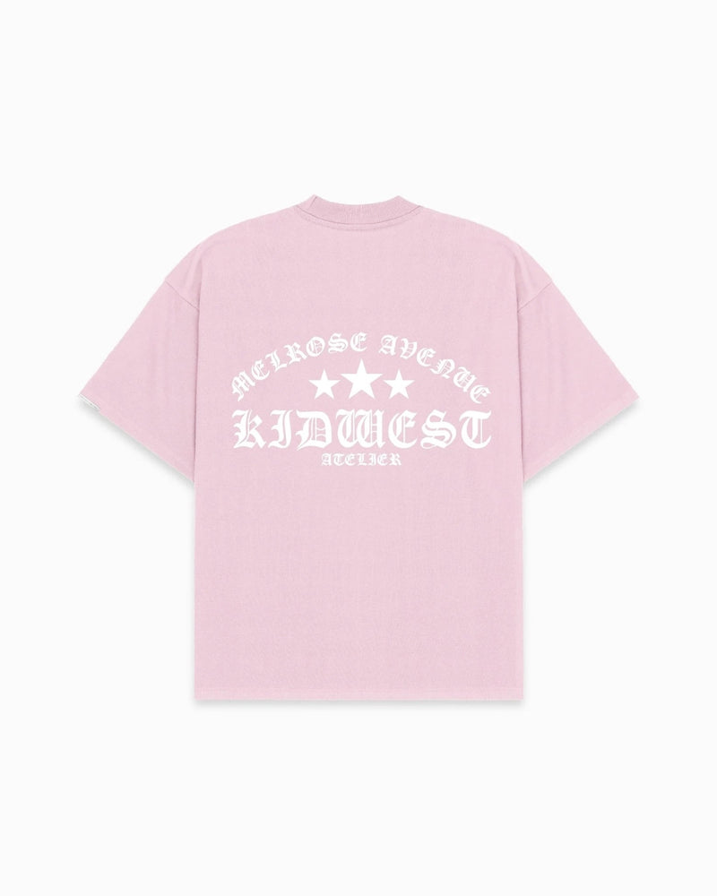 MELROSE ATELIER T - SHIRT - WASHED PINK - KIDWESTClothing