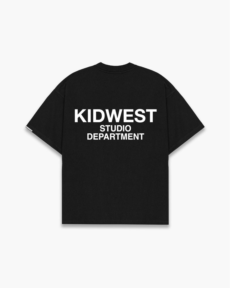 STUDIO DEPT. T - SHIRT - BLACK - KIDWESTClothing