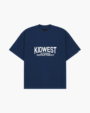 STUDIO DEPT. T - SHIRT - BRITISH NAVY - KIDWESTClothing