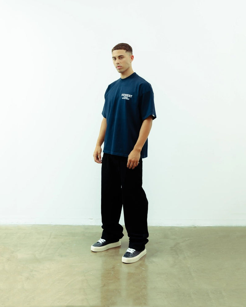 STUDIO DEPT. T - SHIRT - BRITISH NAVY - KIDWESTClothing