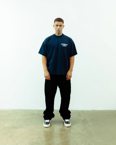 STUDIO DEPT. T - SHIRT - BRITISH NAVY - KIDWESTClothing