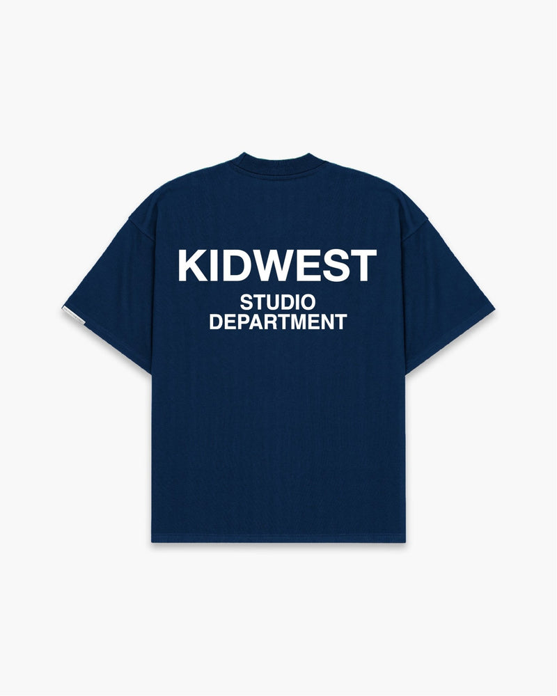 STUDIO DEPT. T - SHIRT - BRITISH NAVY - KIDWESTClothing