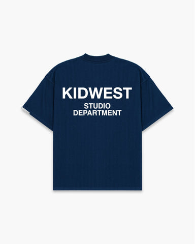 STUDIO DEPT. T - SHIRT - BRITISH NAVY - KIDWESTClothing